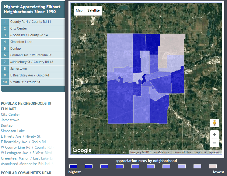 elkhart-county-neighborhood-appreciation-rates