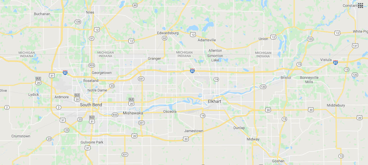 map of northern indiana real estate